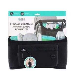 Belle Stroller Organizer in Black